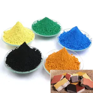 Porcellana fabbricante inorganici pigmenti di Ossido di Ferro rosso/giallo/nero/verde 5605 835/marrone/arancio per colorazione vernice