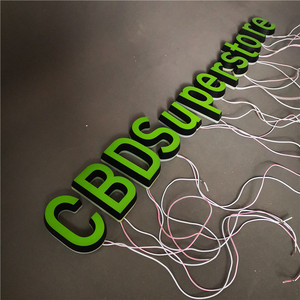 <span class=keywords><strong>Custom</strong></span> Made Reclame Displays <span class=keywords><strong>3d</strong></span> Led Brief Teken Outdoor - Product Image 5