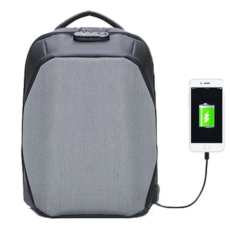 Korea stil Hohe Diebstahl Tasche laptop diebstahl rucksack Mit USB Charing Port
