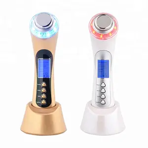 Multifunctional Beauty Device Handheld Ultra Sonic Facial Machine 3 Mhz Ultrasonic Face Deep Cleaning Beauty Equipment