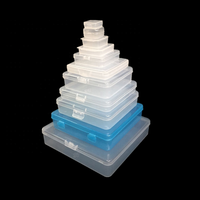 Boîte d'emballage rectangulaire en plastique PP recyclé Cheng Chen, modèle 85*57*110MM, épaisseur 1-1,4 mm, pour boîte de cotons-tiges