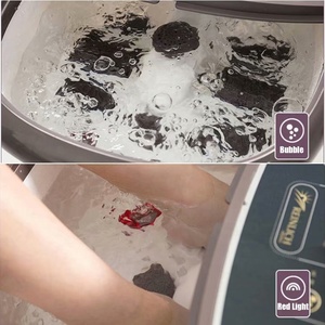Multifunktion wärme Infrarot elektrische Blase Bein Kalb Pediküre Fuß Spa Bad <span class=keywords><strong>Massage</strong></span> gerät bieten OEM-Service