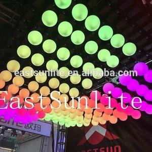 DJ Event Hoel Deco RGB Colorful Motorized Running Wave Sphere <strong>DMX</strong> <strong>Control</strong> LED Kinetic Stage Light - Product Image 1