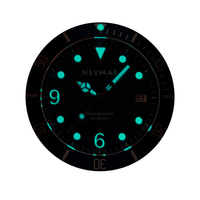 NEYMAR — montre automatique avec des mains en or, 300 mètres, WR