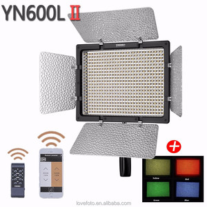 <span class=keywords><strong>YONGNUO</strong></span> YN600L II, YN600 Panneau lumineux LED <span class=keywords><strong>600</strong></span> avec télécommande sans fil 2,4G, lumière vidéo LED 5500K - Product Image 1