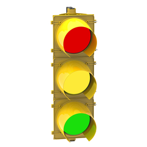 Semáforo de 300 mm <span class=keywords><strong>y</strong></span> 24 V, Indicador de Semáforo, Luces de Tráfico para Vehículos LED Rojas, Amarillas <span class=keywords><strong>y</strong></span> Verdes - Product Image 4