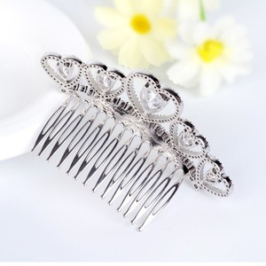Teemi free shipping wholesale Princess Heart Design hair accessories luxury Cubic bag zircon Rhinestone - Product Image 6