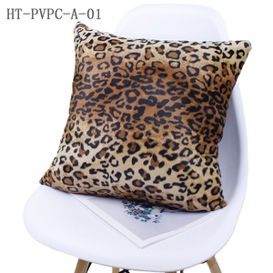 Copricuscino in peluche <span class=keywords><strong>con</strong></span> stampa leopardata e leopardata a buon mercato grande copricuscino classico personalizzato Whosale regalo federa - Product Image 5