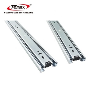 TEMAX DB4501F Nuovo Design di Tendenza, Ferramenta per <span class=keywords><strong>Mobili</strong></span>, Guide per Cassetti a Sfera con Chiusura Ammortizzata e Estensione Completa 45mm per Cucina - Product Image 3