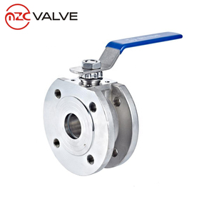 JIS 10k SS316 mềm niêm phong mặt bích đầy đủ van bi - Product Image 5