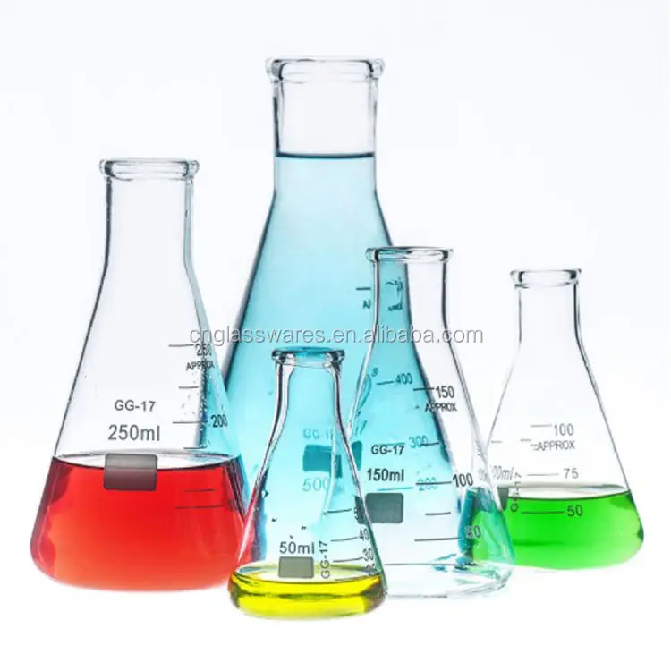 Cung Cấp Phòng Thí Nghiệm Glasswares Pyrex Borosilicate Glass Beaker Mugs/Hình Nón Flask Glass