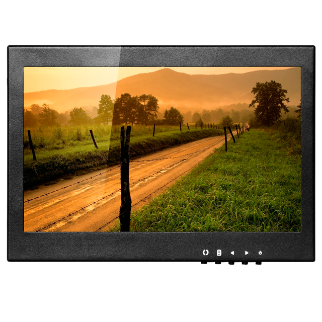1024*600 IPS Rack Mount Dual 7 Inch Lcd Monitor