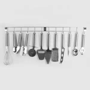 Food Preparation Tool 12 Pieces Stainless Steel Useful Kitchen Gadgets Set