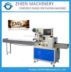 ZE-250D flujo horizontal máquina de embalaje para las barras de chocolate, Golosinas - Product Image 1