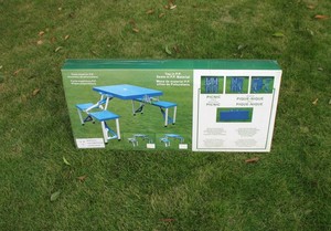 Hiện Đại Nhựa Cắm Trại Đặt Giá Rẻ Dã Ngoại Bảng Cho Ăn Uống Ngoài Trời Cho Khách Sạn Công Viên Trường Học Phòng Ngủ Và Phòng Khách - Product Image 5