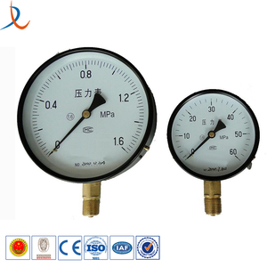 เกจวัดความดันบรรจุของเหลวเชื่อมต่อด้านล่าง2.5นิ้วสำหรับเครื่องวัดความดันไฮดรอลิก/ จีน - Product Image 3