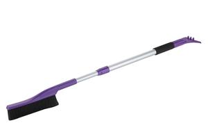 Cepillo de nieve telescópico para coche, escurridor de hielo con mango largo extensible - Product Image 6