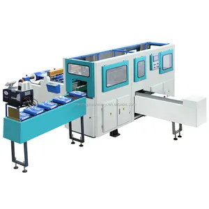 Ream Packing Machine Copy Paper A4 Bags Packaging from Taiwan 18-20 Pcs/min 0.6mpa 3.7kw 5.1kw 550-560mm*386mm Omron NSK