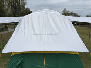 Tentes <span class=keywords><strong>de</strong></span> <span class=keywords><strong>camping</strong></span> familiales en plein air personnalisées JWJ-051 grande tente safari <span class=keywords><strong>de</strong></span> luxe imperméable 2 chambres 8 personnes - Product Image 5