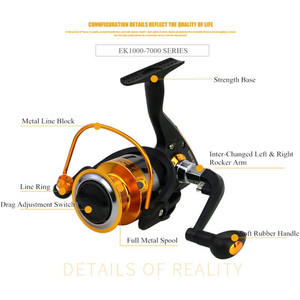 <span class=keywords><strong>Moulinet</strong></span> de pêche en métal de taille 1000, 2000, 3000, <span class=keywords><strong>4000</strong></span>, 5000, 6000, 7000, livraison rapide - Product Image 5