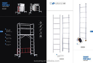 Échelle télescopique en aluminium SOYOUNG 3M, style industriel, échelle pliante avec isolation pour la maison et l'appartement - Product Image 4