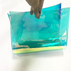 صفائحي شفاف منحدر قوس قزح هولوجرافي ناعم لصنع غلاف الكتاب - Product Image 5