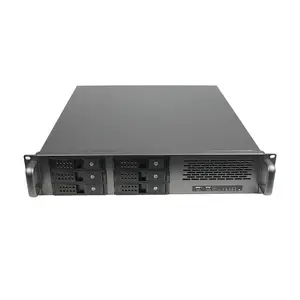 Customized OEM SATA SAS Drive Bay 6 Bays Computer Case Hot-Swap 2u Server Chassis