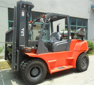 Montacargas de Gasolina/GLP de Elevación Libre Triplex Fabricado en China, 5 Toneladas, 6 Toneladas, 7 Toneladas, con Motor USA COMMINS - Product Image 6