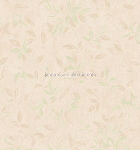 Nuovo Catalogo 2018 <span class=keywords><strong>Carta</strong></span> <span class=keywords><strong>da</strong></span> <span class=keywords><strong>Parati</strong></span> in PVC Stile Fresco con Design a Foglia Bicolore - Product Image 2