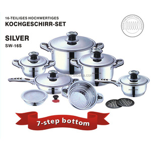 QANA-Utensilios de Cocina de Inducción OEM, cápsula de línea suiza de estilo alemán, amc inferior, <span class=keywords><strong>ollas</strong></span> y sartenes, venta al por mayor de fábrica - Product Image 2