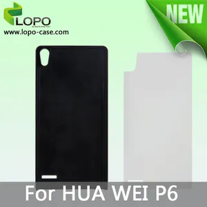 la sublimación de cubierta del teléfono celular caso para huawei p6