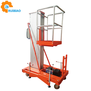 6 मीटर करने के लिए 12 मीटर दूरबीन एल्यूमीनियम मोबाइल एक आदमी लिफ्ट - Product Image 2