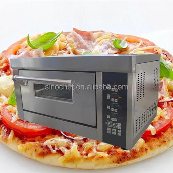 European Electric Pizza Oven with Stone Steam Microcomputer control panal