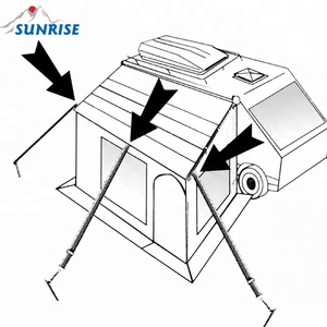 56875 # Caravan Outdoor e Kit per tendoni per camper accessori per <span class=keywords><strong>tenda</strong></span> per attività di campeggio ed escursionismo - Product Image 4