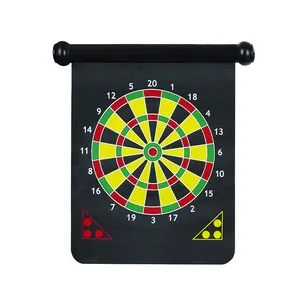 rolled up magnetic dartboard cheap dart game for teenagers