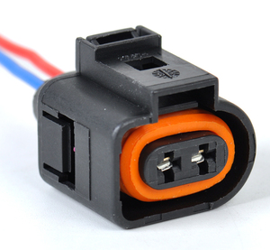 VW Audi Skoda Seat 1J0973702 için 2 pinli konnektör fişi kablo elektrik demeti - Product Image 1