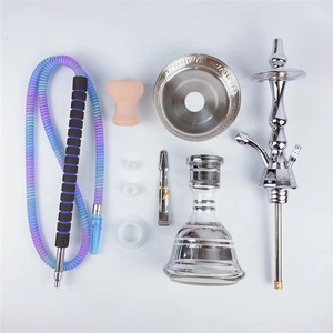 Shisha hookah portable avec étui en cuir, shisha hookah, style dubaï, mariée télé, vente en gros, usine chinoise - Product Image 4