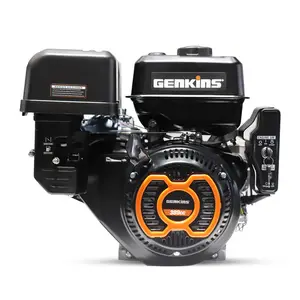 Chongqing 389cc/13HP GK390 4-Stroke Silinder Tunggal Berpendingin Udara Listrik Mudah Memulai Motor Mini Mesin Bensin