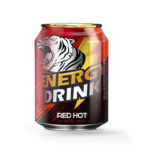 Bebida Energética en Lata de Aluminio Colorida de 250 ml, Sabor a Frutas y Verduras, Certificación ISO/HACCP, 24 Meses de Duración, Venta al por Mayor - Product Image 1