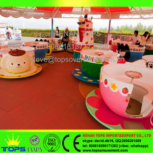 ¡Rotatorio flor café paseos familia Parque <span class=keywords><strong>de</strong></span> Atracciones paseos! Atracciones parque infantil equipos máquinas para <span class=keywords><strong>la</strong></span> venta - Product Image 5