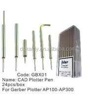 Bolígrafos para Plotter Presurizados Fisher PGB42BK