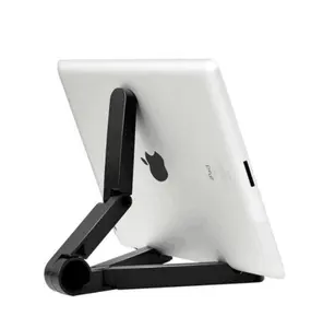 Universal Folding Stand Tablet Phone Stand Adjustable Desk Stand Tripod Stability for i-Phone i-Pad Table