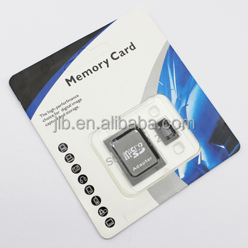 OEM индивидуальная блистерная упаковка для карты памяти micro SD