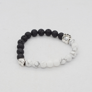 Alibaba compras pulsera diseño garras de perro colgante metal corazon turquesa varios piedras preciosas brazalete - Product Image 5