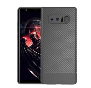 Custom Soft <span class=keywords><strong>fibra</strong></span> de carbono patrón caso teléfono cubre para Samsung Galaxy note 8 - Product Image 5