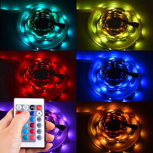 24V SMD 5050 Color que cambia RGB llevó la tira con el regulador alejado de RGBW - Product Image 1