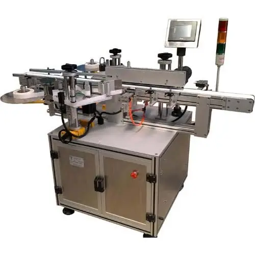 self adhesive tin can barrel bottle automatic labelling machine for packing production line