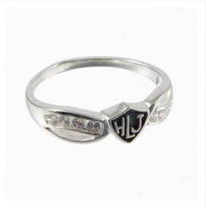 Anillo <span class=keywords><strong>HLJ</strong></span> Antiguo de Acero Inoxidable Español con Diseño de Arco de Yiwu Aceon - Product Image 1