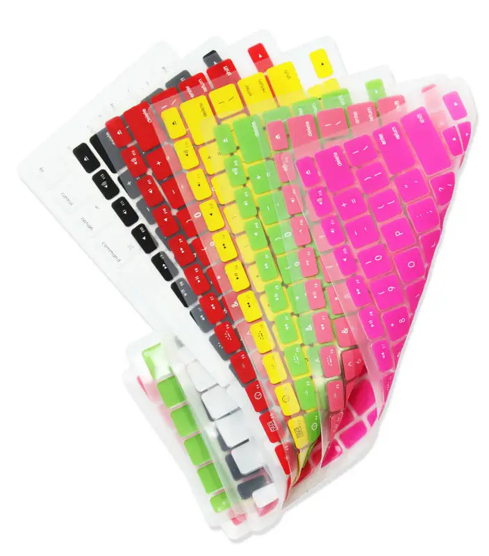 Worldshopping blue pink Soft Silicone Case Cover for Apple Macbook Air 13" A1369 A1466 Keyboard