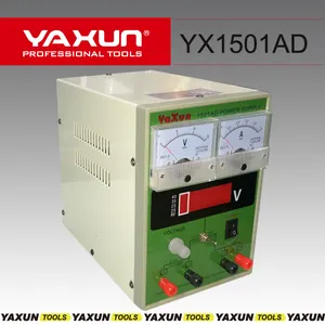 220V/110V YAXUN 1501AD 15V 1A DC ,LED Display Ponsel Perbaikan Uji Daya Diatur Power Supply Dapat Disesuaikan dengan RF Cahaya